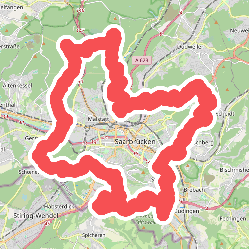 Saarbrücker Stadtrundweg