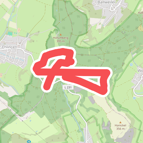 Eichhörnchen-Rundwanderweg