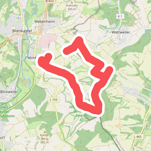 Vogel-Rundwanderweg Webenheim/Mimbach?