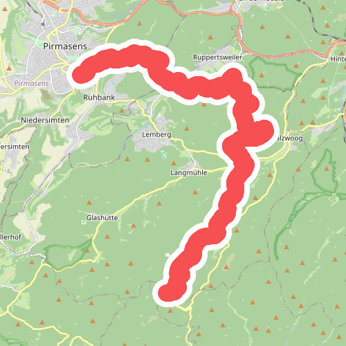 Pfälzerwald Grünes Dreieck