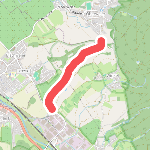 Flurkreuz Untergasse - Brettweg Abzweig Oberweier