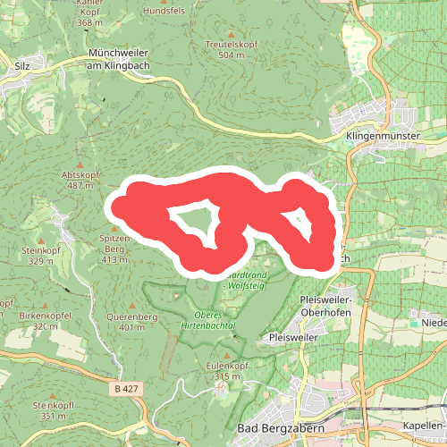 Gleiszellen: Mischwald-Wanderweg