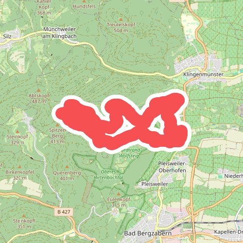 Gleiszellen: Sauhausbrunnen-Weg