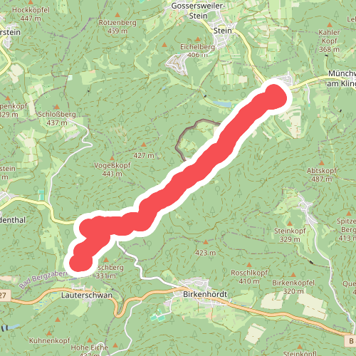 Schneckenpfad: Silz <=> Bethof