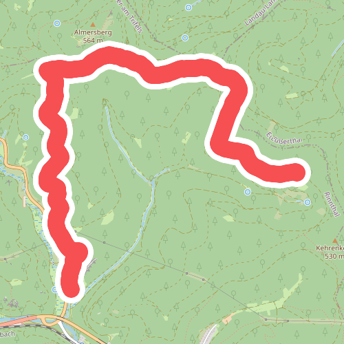 Rundwanderweg Rinnthal: Römerweg