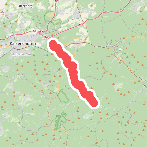 Pfälzerwald Gelb-Weißer Balken