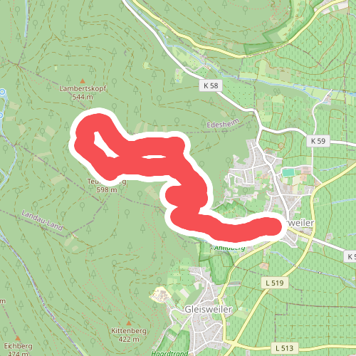 Burri-Rundweg (klein) Burrweiler