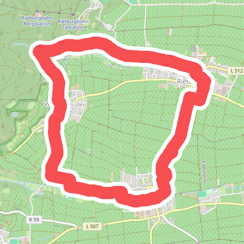 Pfälzer Mandelpfad Rundweg Rhodt 2