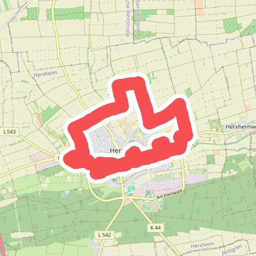 Kapellen-Rundwanderweg Herxheim bei Landau