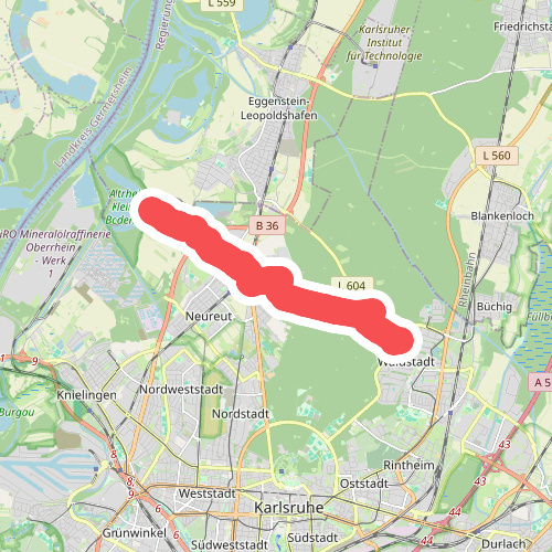 Verbindungsweg vom Kleinen Bodensee zum Karl-Knierer- und Graf-von-Wieser-Weg