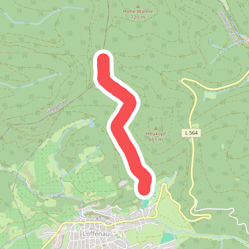 Am Herrenpfad - Roter Rain