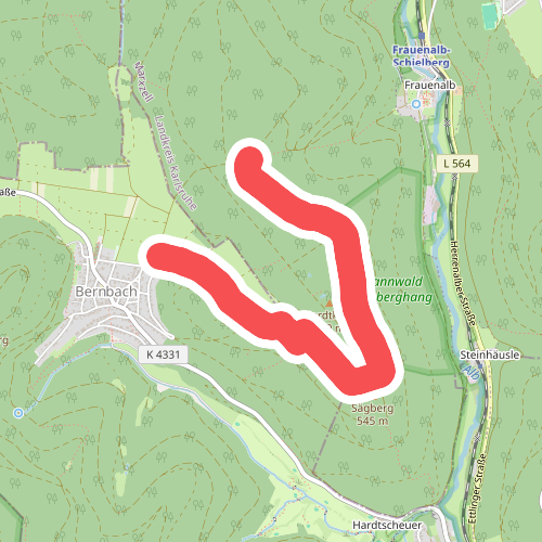 Bernbach Festhalle - Ziegelbuckel