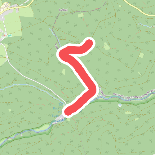 Eyachmühle - Schwabhauser Hütte