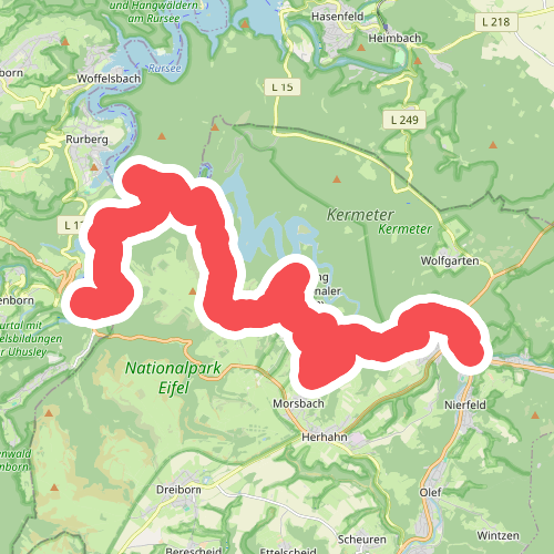 Einruhr - Gemünd · Eifelsteig etappe 4