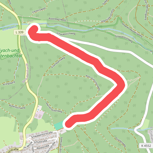 Dennacher Schluchten - Reut am Hag