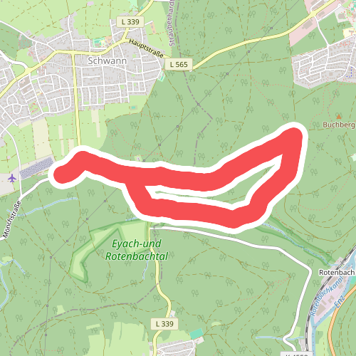 Nordic-Walking-Route 4 - Wolfsgruben-Route