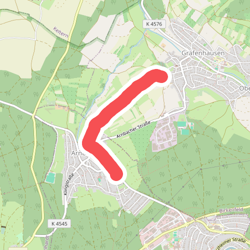 Arnbach Lutherlinde - Gräfenhausen Friedhof