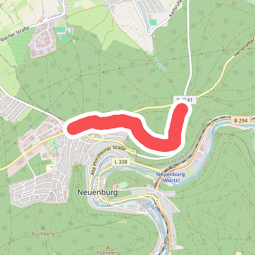 Riegertswasen - Neuenbürg Wilhelmshöhe
