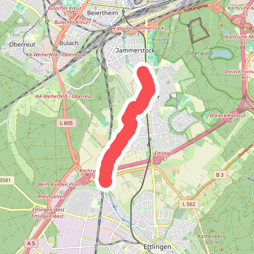 Schloss Rüppurr, Freibad - Rüppurrer Wiesen