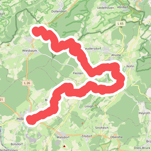 Mirbach - Hillesheim · Eifelsteig etappe 8