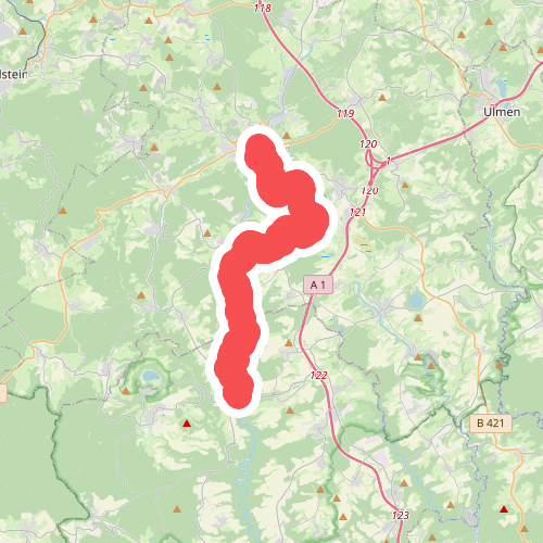Daun - Manderscheid · Eifelsteig etappe 11