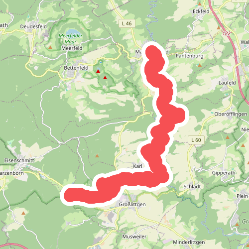 Manderscheid - Kloster Himmerod · Eifelsteig etappe 12