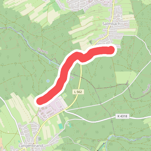 Salmbacher Kirchweg - Kohlplatte