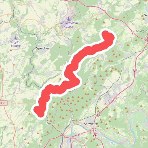 Bruch - Kordel · Eifelsteig etappe 14