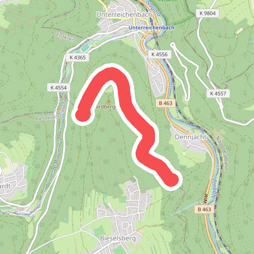 Viertelesweg - Tannberg