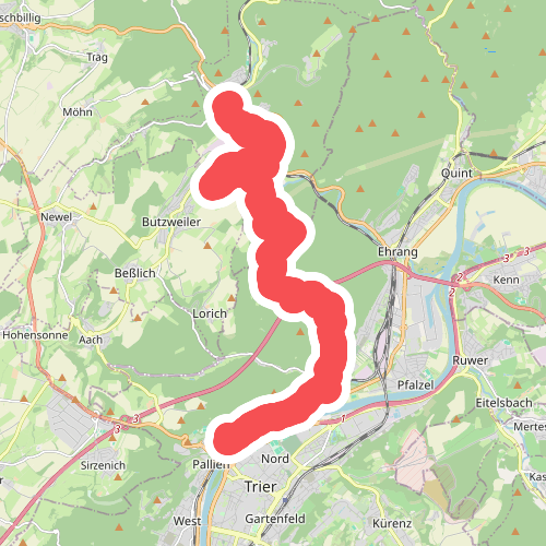 Kordel - Trier · Eifelsteig etappe 15