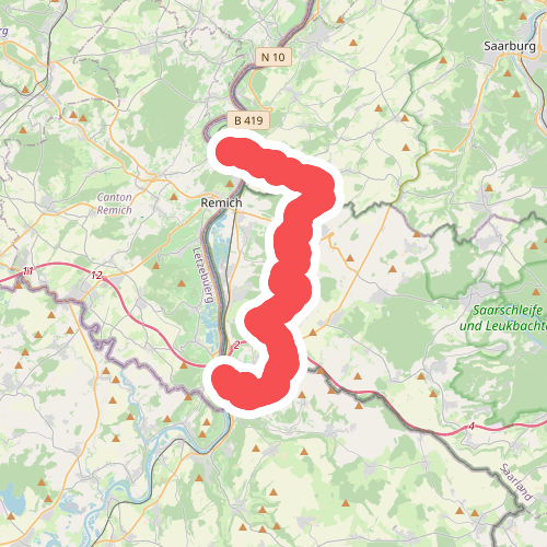 Perl - Palzem · Moselsteig etappe 1