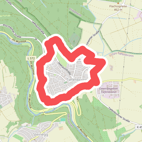 Rundwanderweg Tiefenbronn R2000