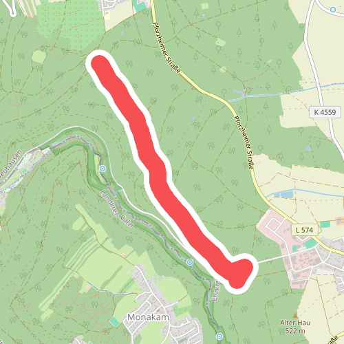 Hartäcker - Oberes Monbachtal