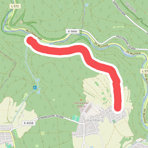 Parkplatz Liebeneck - Hamberg