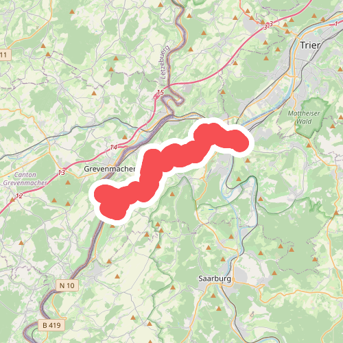 Nittel - Konz · Moselsteig etappe 3