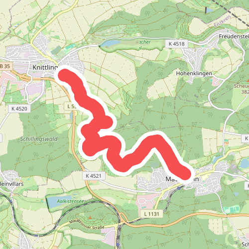 roter Punkt Maulbronn - Knittlingen