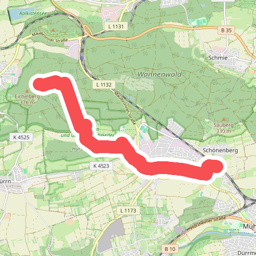 rotes Plus Ölbronn - Ötisheim