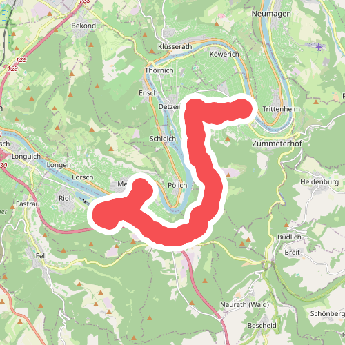 Mehring - Leiwen · Moselsteig etappe 7