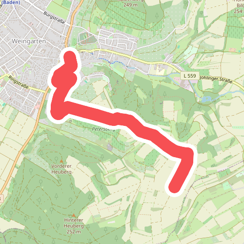 Weiherbach - Weingarten Marktplatz