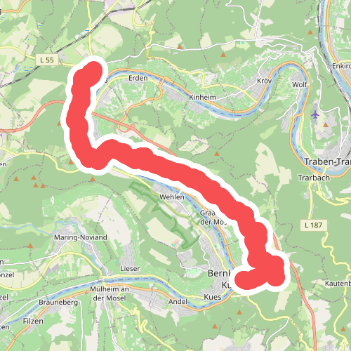 Bernkastel-Kues - Ürzig · Moselsteig etappe 11