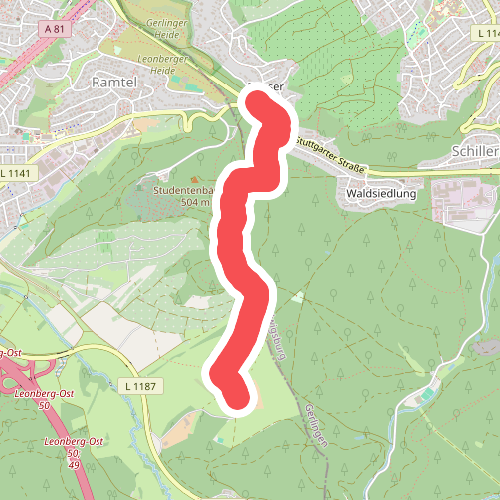 roter Punkt Gerlingen-Bopser