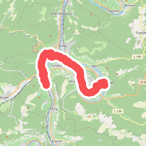 Reil - Zell · Moselsteig etappe 14