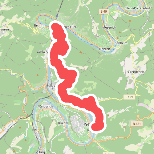 Zell - Neef · Moselsteig etappe 15