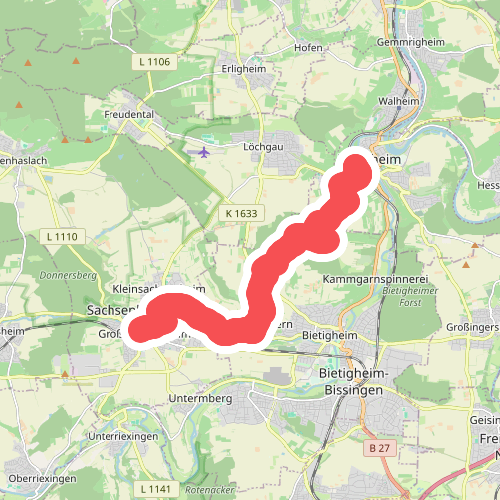 Roter Punkt Sachsenheim - Besigheim