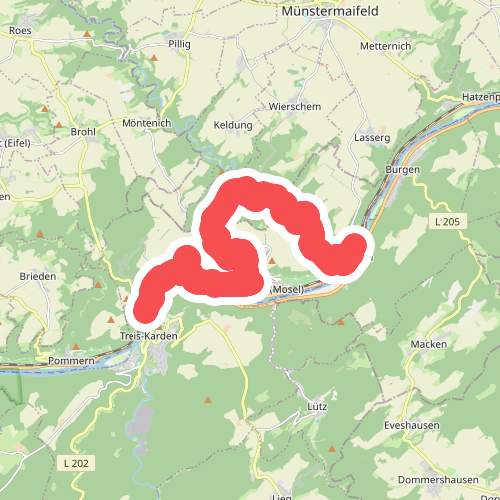 Treis-Karden - Moselkern · Moselsteig etappe 20