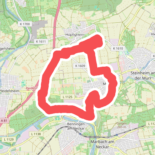 Auf Römerspuren durch Felder und Wiesen