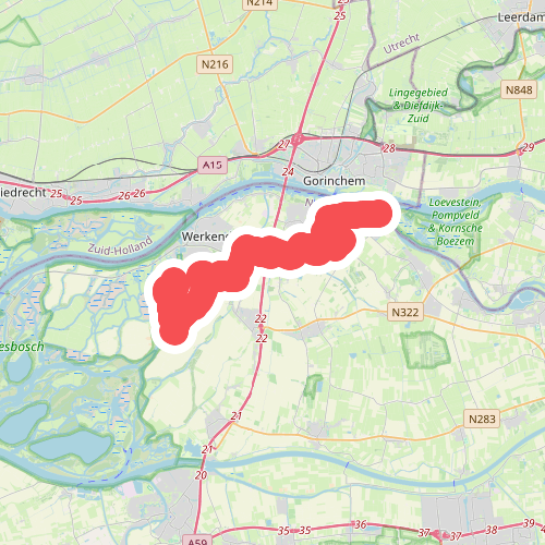 Woudrichem - Steurgat · Waterliniepad etappe 19