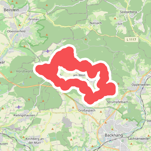 Idyllische Straße - Rundweg C