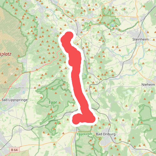 Horn - Altenbeken · Eggeweg etappe 1