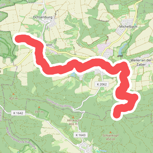 Rotes Kreuz, Leonbronn - Zaberfeld